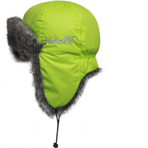 Шапка женская Helios Zabava лайм/черный