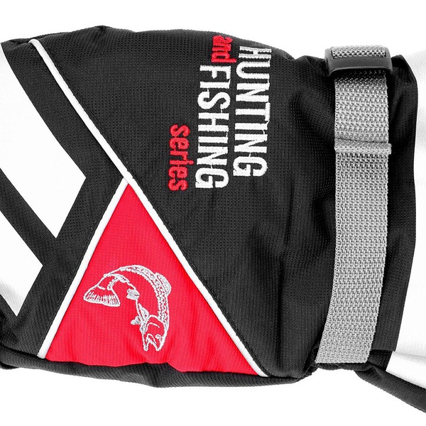 Рукавицы Helios Профессионал чёрный/красный