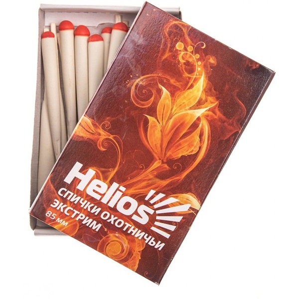 Спички охотничьи Helios Экстрим 85 мм 20 шт