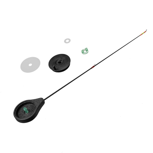 Удочка зимняя Helios SP-1C (хлыст моно жёсткий Hi Carbon) черный