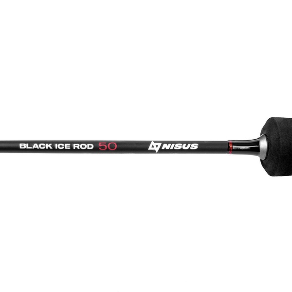 Удочка зимняя Nisus Black Ice Rod 50 тест 25 гр/под кивок