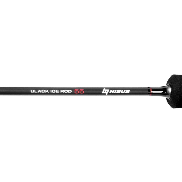 Удочка зимняя Nisus Black Ice Rod 55 без кивка