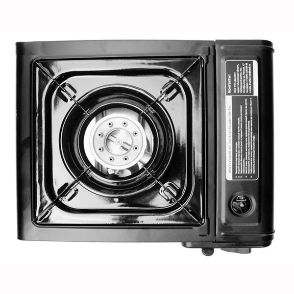 Плита газовая Tourist Дружба ДП-02 с переходником