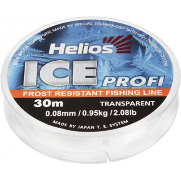 Леска Helios Ice Profi Nylon Transparent 0,08мм/30