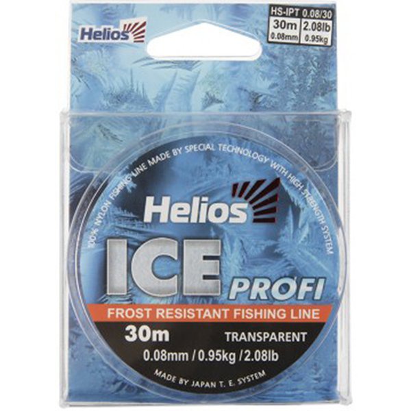 Леска Helios Ice Profi Nylon Transparent 0,08мм/30