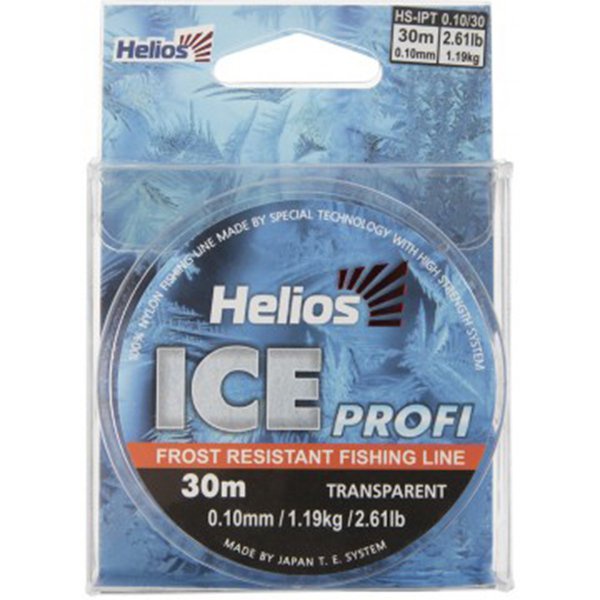 Леска Helios Ice Profi Nylon Transparent 0,10мм/30