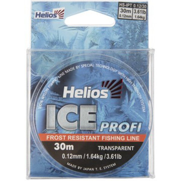 Леска Helios Ice Profi Nylon Transparent 0,12мм/30