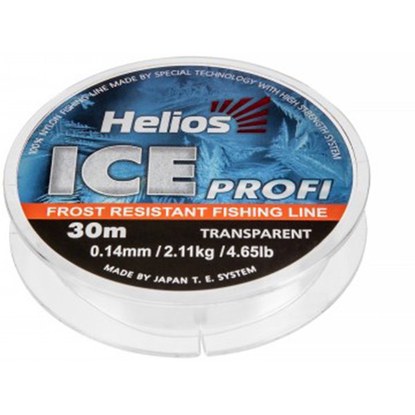 Леска Helios Ice Profi Nylon Transparent 0,14мм/30