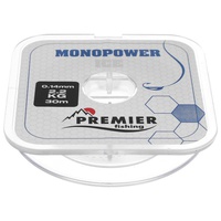 Леска Premier Monopower Ice Clear Nylon 0,14мм/30м