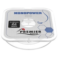 Леска Premier Monopower Ice Clear Nylon 0,18мм/30м