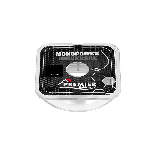 Леска Premier Monopower Universal Clear Nylon (30 м) 0,14мм