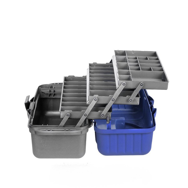 Ящик для инструментов Helios трёхполочный синий