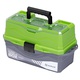 Ящик для снастей Nisus Tackle Box трёхполочный зелёный. Фото 1
