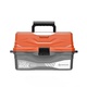 Ящик для снастей Nisus Tackle Box трёхполочный оранжевый. Фото 4