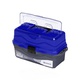 Ящик для снастей Nisus Tackle Box трёхполочный синий. Фото 2
