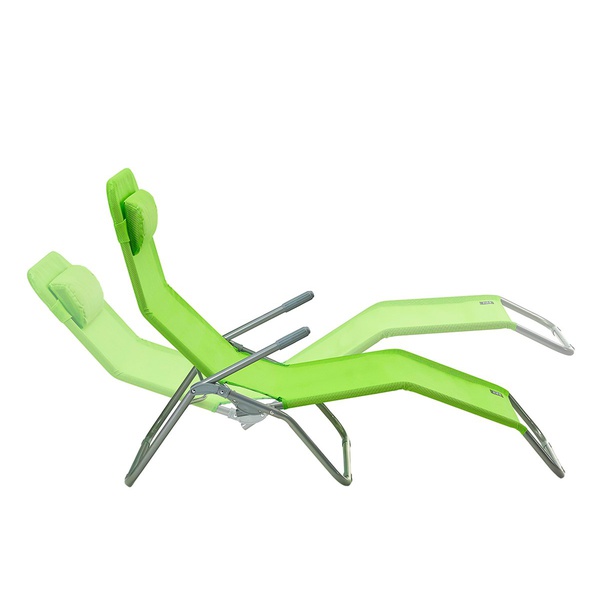 Шезлонг GoGarden Comfy Plus зелёный