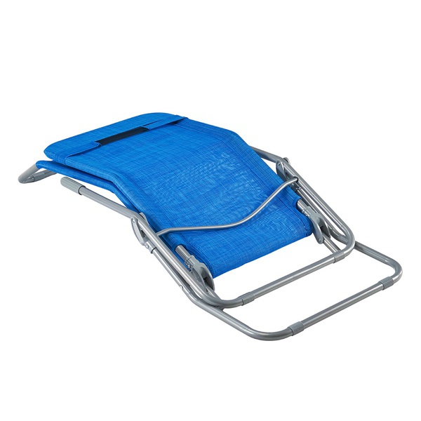 Шезлонг GoGarden Comfy Plus синий меланж