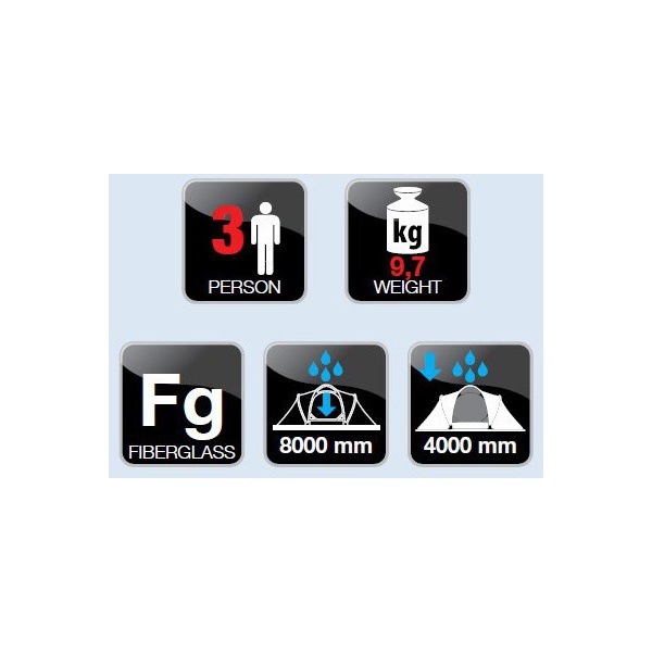 Палатка Norfin Nivala 3