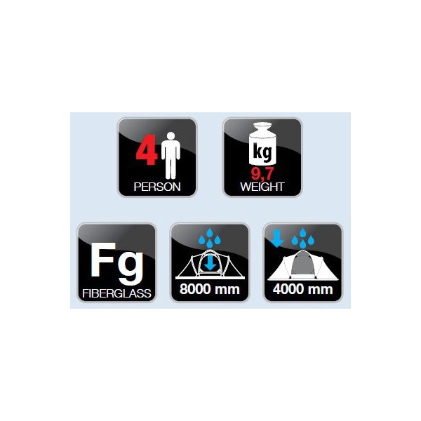 Палатка Norfin Kemi 4