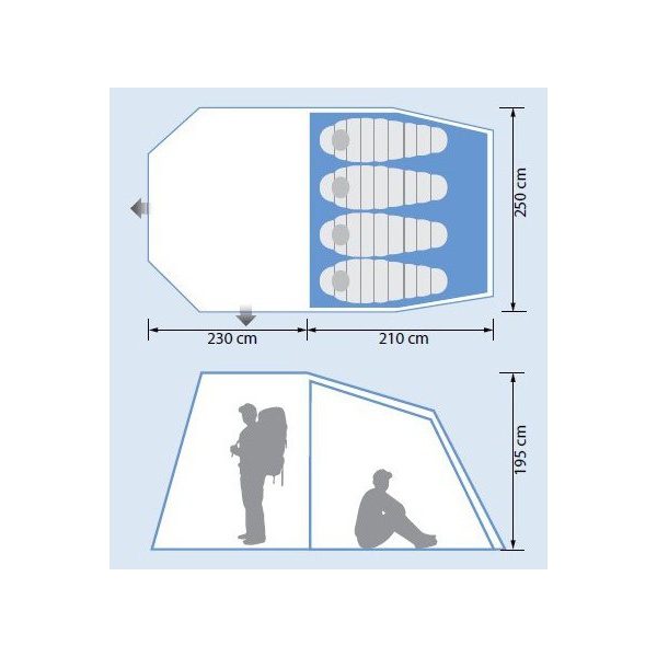 Палатка Norfin Kemi 4