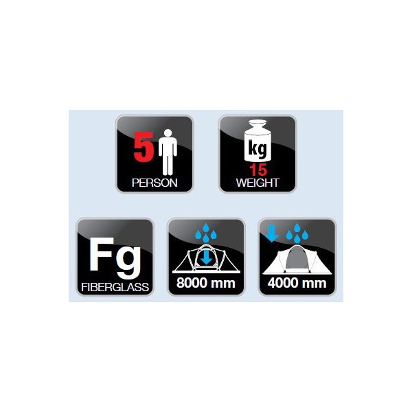 Палатка Norfin Alta 5