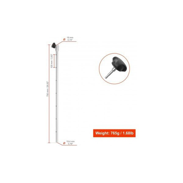 Удлинитель адаптера ледобура под шуруповерт Тонар УА-800