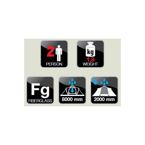 Палатка Norfin Ruffe 2