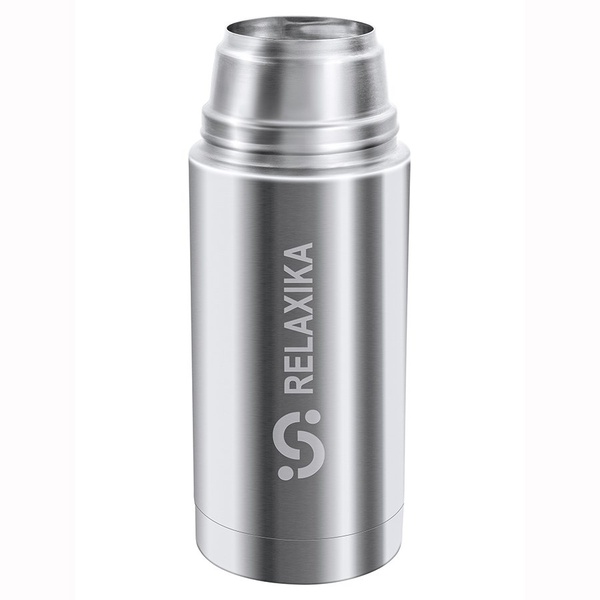 Термос Relaxika 102 (2 чашки) стальной, 0,5 л