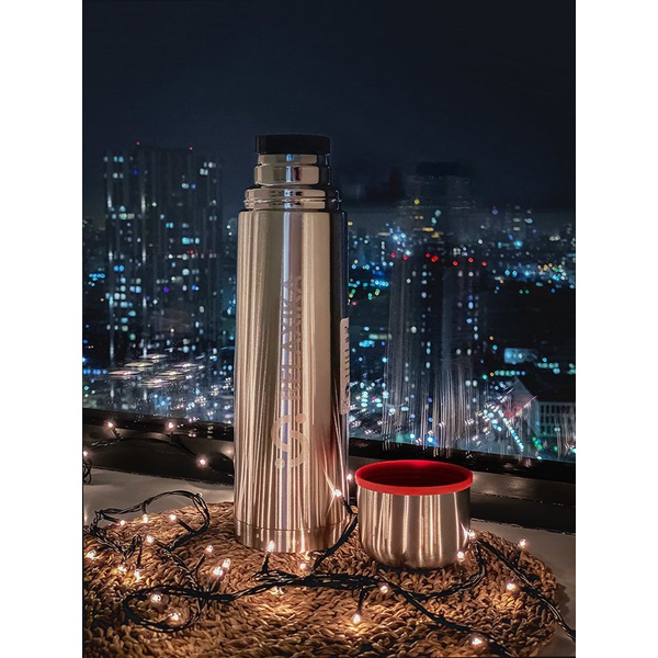 Термос Relaxika 101 стальной, 0,75 л