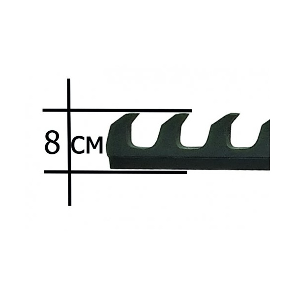 Гребенка на ногу Волжанка под 7 удилищ D36