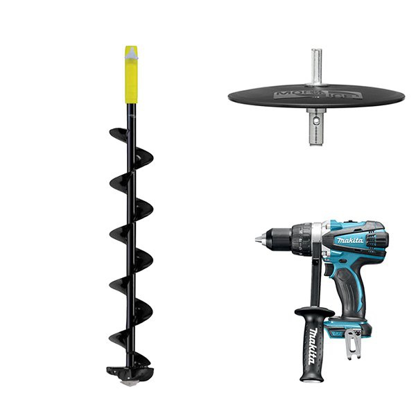 Шнек Mora Ice Nova для шуруповёрта (адаптер) 160 мм