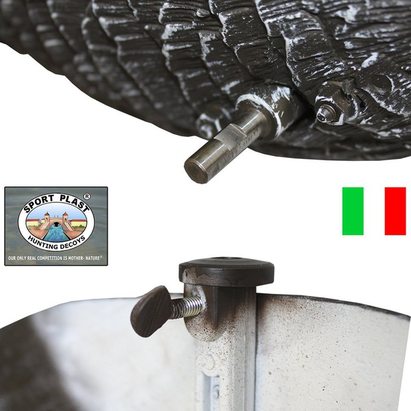 Муляж гуся машущего крыльями с мотором Sport Plast SFLD 940 (белолобый)