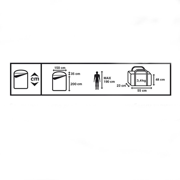 Спальный мешок Jungle Camp Fargo Double