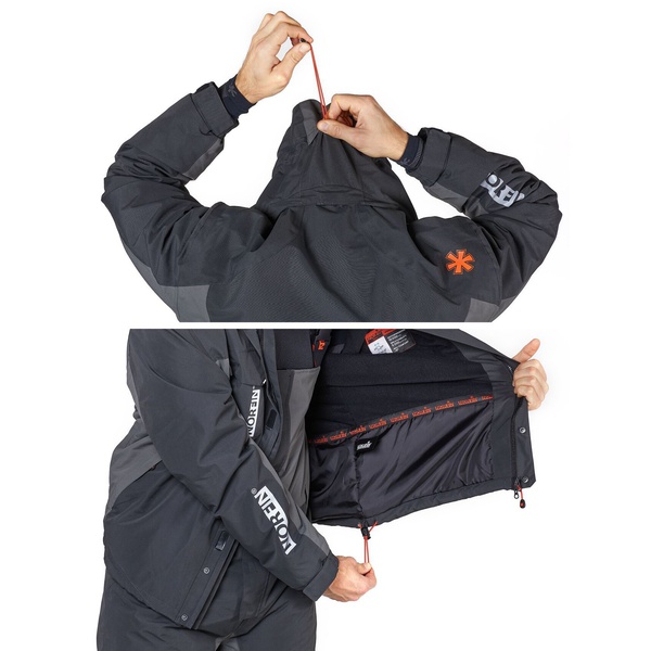 Костюм демисезонный Norfin Boat черный/серый