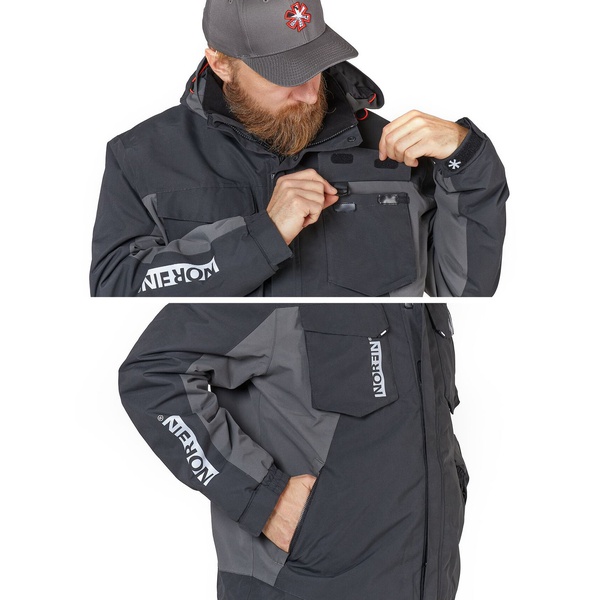 Костюм демисезонный Norfin Boat черный/серый