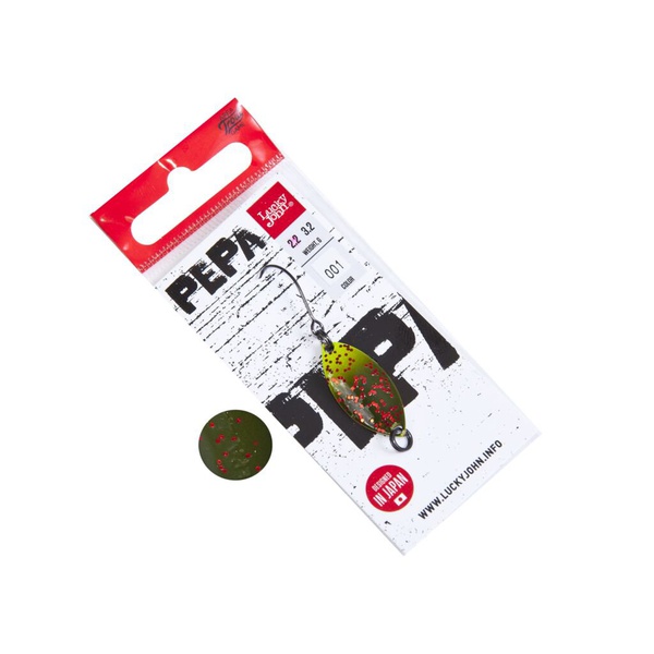 Блесна Lucky John Pepa 25мм/2,2г 001