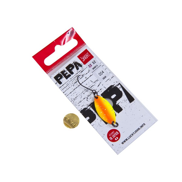 Блесна Lucky John Pepa 25мм/2,2г 004