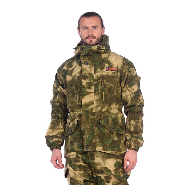 Костюм Huntsman Горка-5, демисезонный Малахит, тк. смесовая рип-стоп