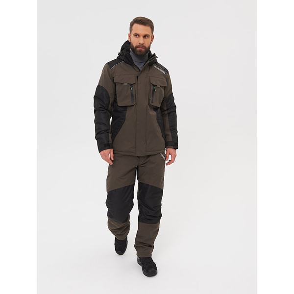 Костюм Huntsman Торнадо -15 хаки, тк. Breathable