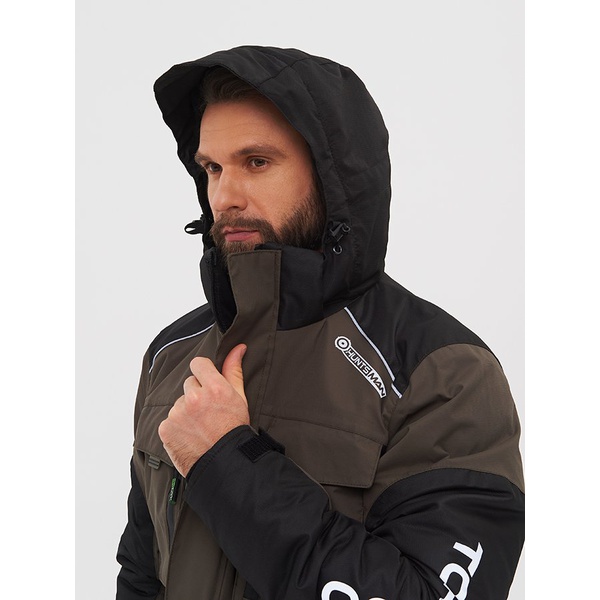Костюм Huntsman Торнадо -15 хаки, тк. Breathable