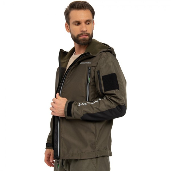 Куртка Huntsman Камелот хаки, тк. SoftShell