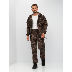 Костюм Huntsman Горка-3, летний Мультикам чёрный, тк. смесовая рипстоп