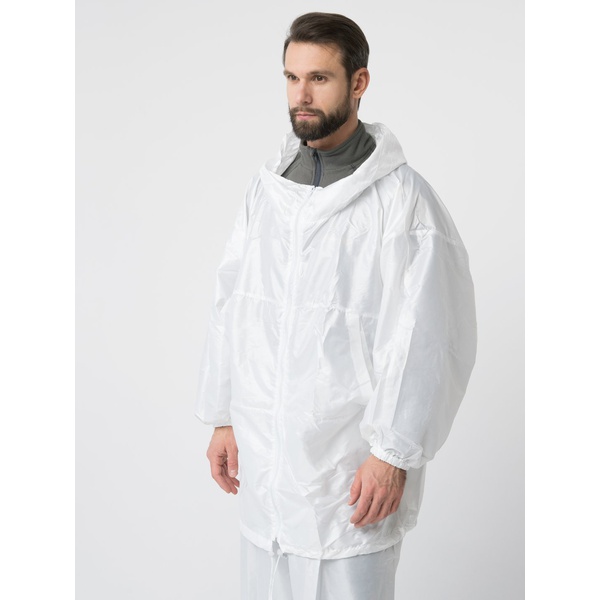 Костюм маскировочный Huntsman Метель с молнией Белый, тк. Taffeta