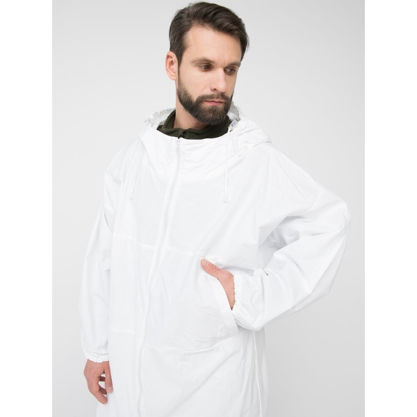 Костюм маскировочный Huntsman Метель с молнией Белый, тк. бязь