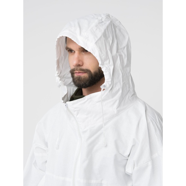 Костюм маскировочный Huntsman Метель с молнией Белый, тк. бязь