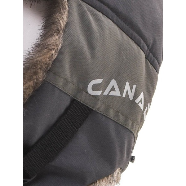 Шапка-ушанка Huntsman Канада хаки/графит, тк. Оксланд