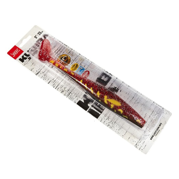 Виброхвост Lucky John 3D Series Kubira Swim Shad 9" (22,8 см) 1шт. PG25