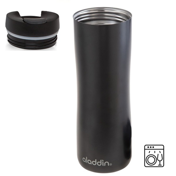 Термокружка Aladdin 10-08543 чёрный, 0,47 л