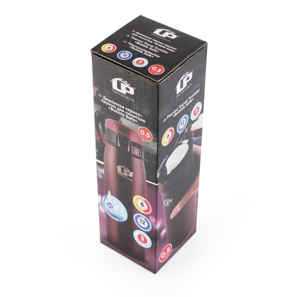Термокружка LP Bubble Safe красный, 0,5 л