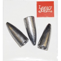 Груз Lucky John Bullet для техасской и каролинской оснастки (3 штуки) 8г